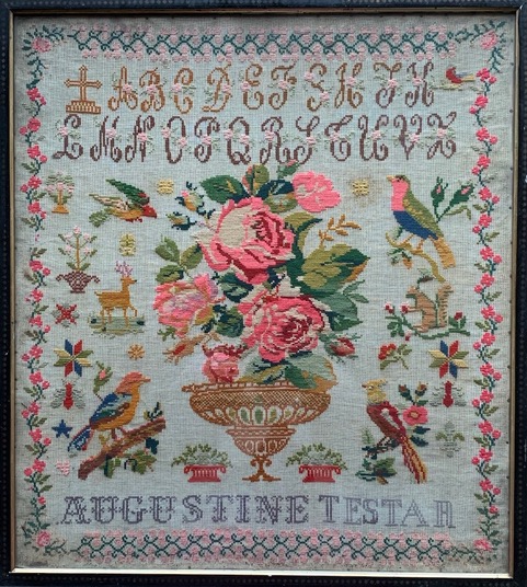 Augustine Testar - Cross Stitch Pattern