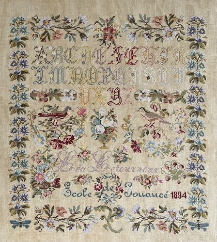 Lea Letourneur 1894 - Cross Stitch Pattern