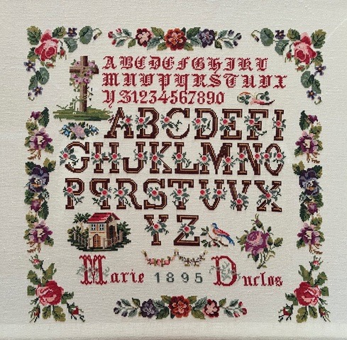 Marie Duclos 1895 - Cross Stitch Pattern