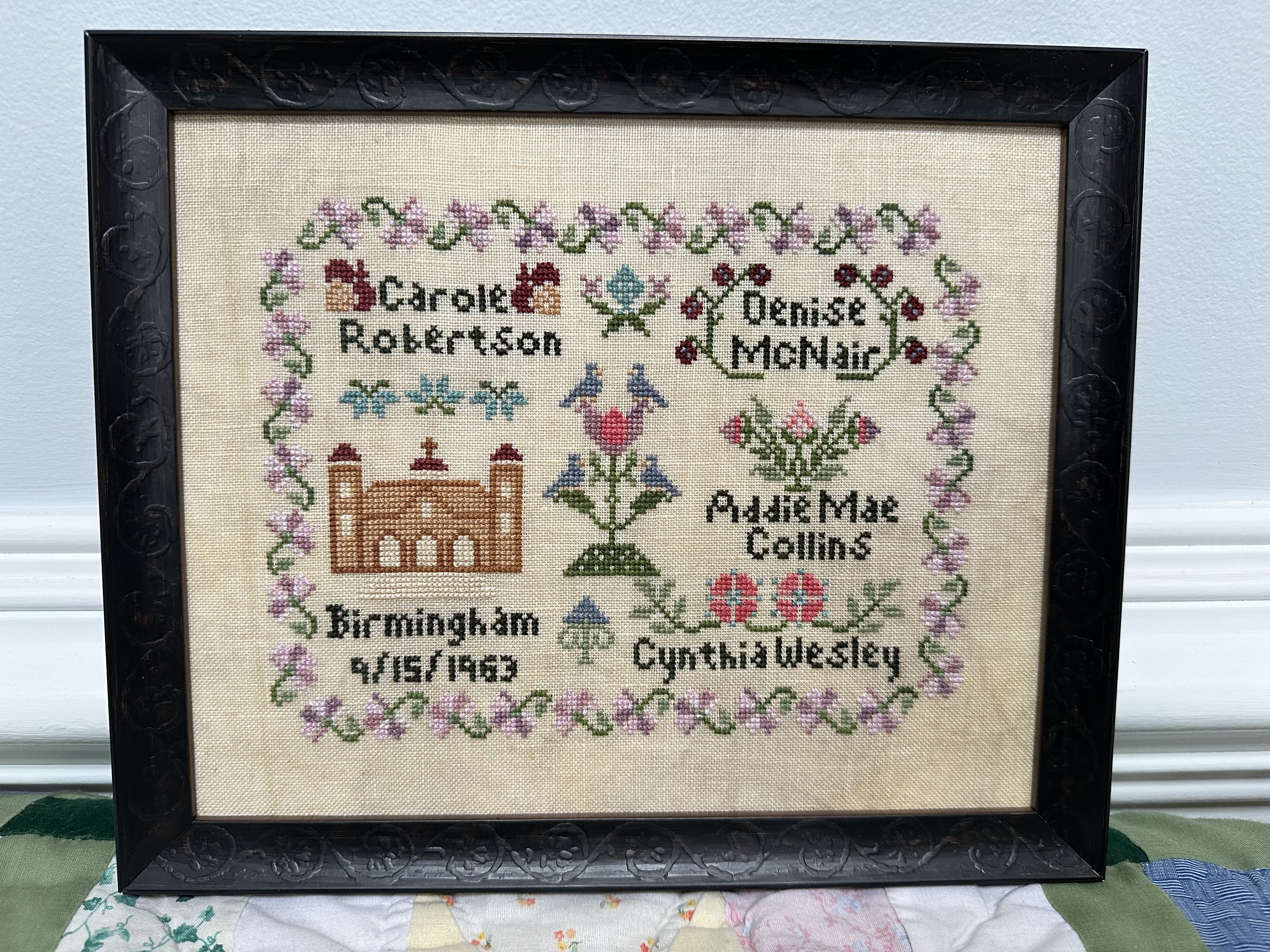 The Birmingham Girls Sampler - Cross Stitch Pattern