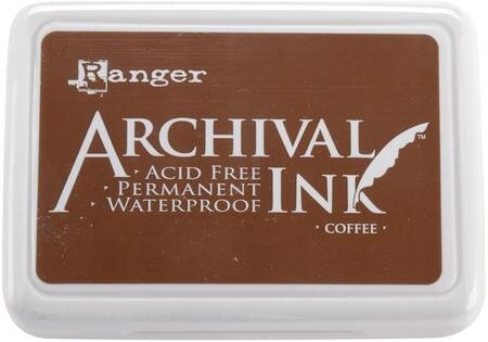 Ranger Archival Ink Inkpad - Coffee Brown