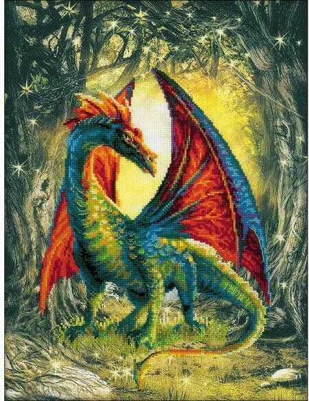 Forest Dragon - Cross Stitch Kit