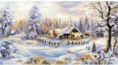 Winter Evening - Cross Stitch Kit