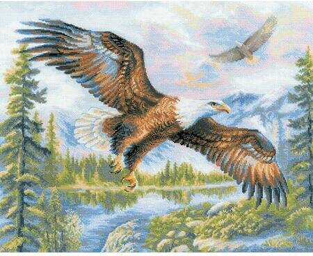 Free Fall - Cross Stitch Kit