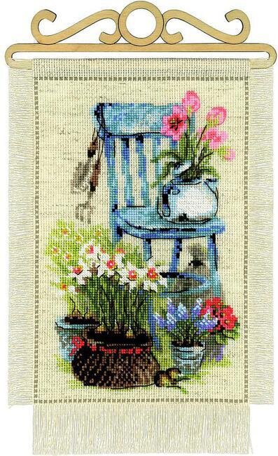 Spring Cottage Garden - Cross Stitch Kit