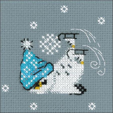 Skates - Cross Stitch Kit