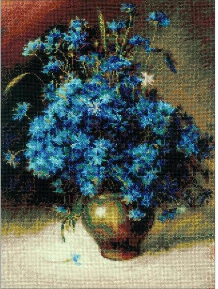 Cornflowers - Cross Stitch Kit