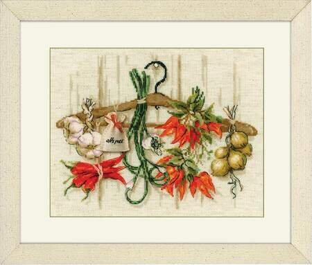 Spicy Condiments - Cross Stitch Kit