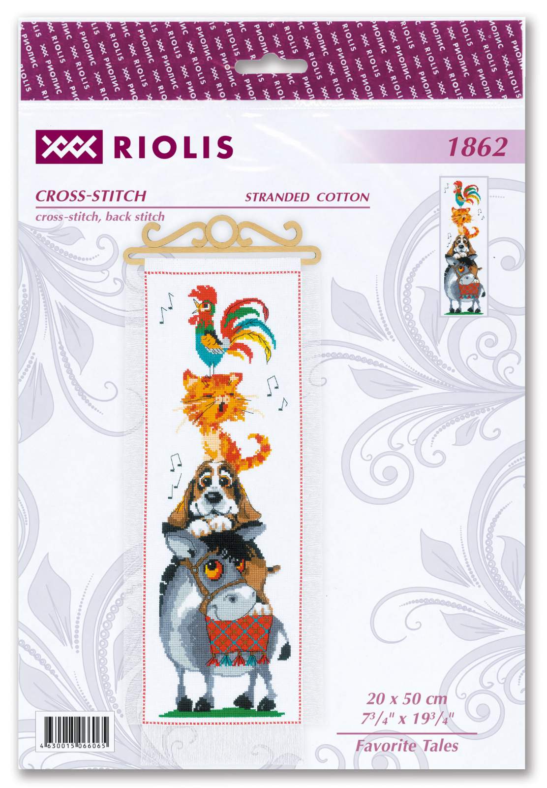 Favorite Tales Wall Hanging - Cross Stitch Kit