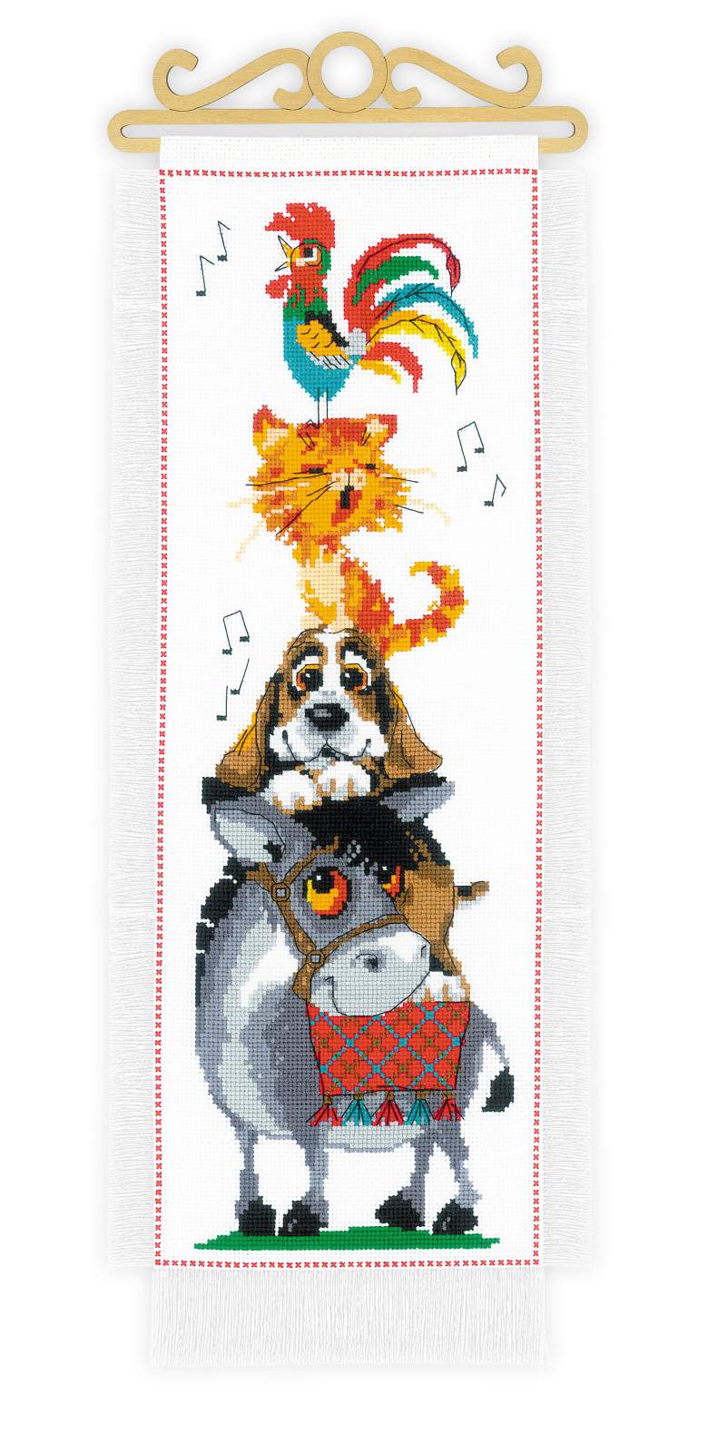 Favorite Tales Wall Hanging - Cross Stitch Kit