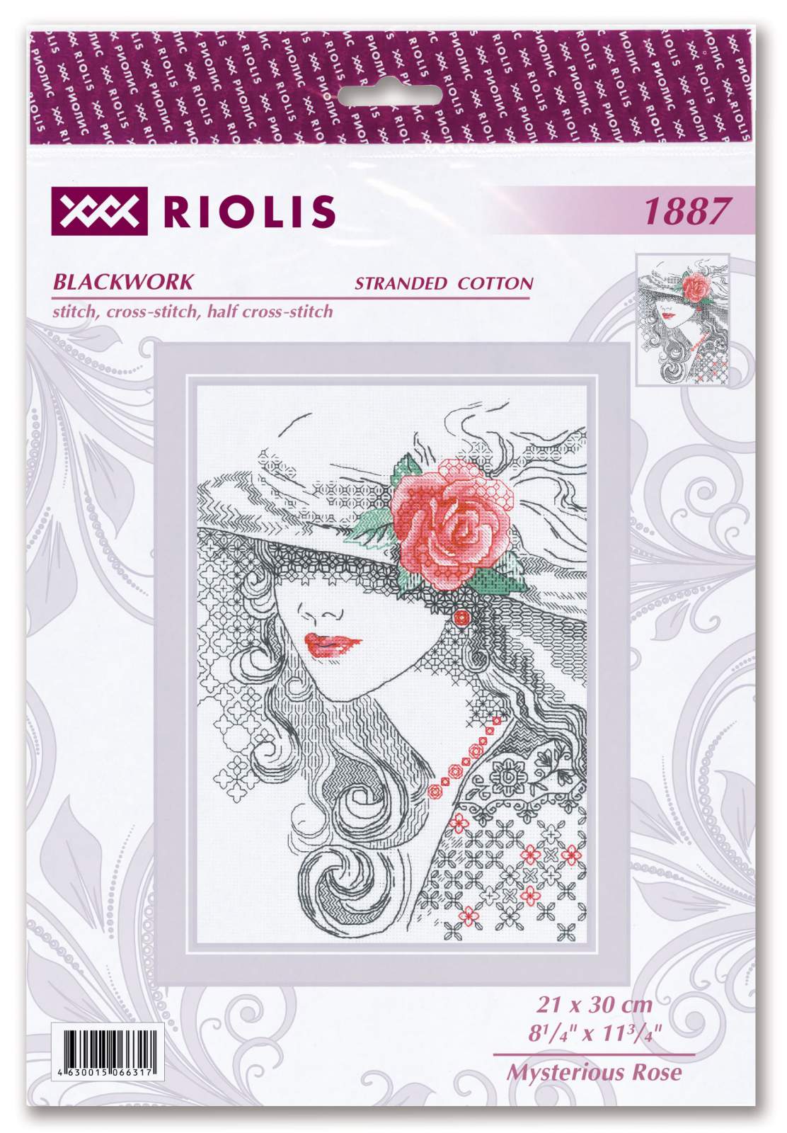 Mysterious Rose - Cross Stitch Kit