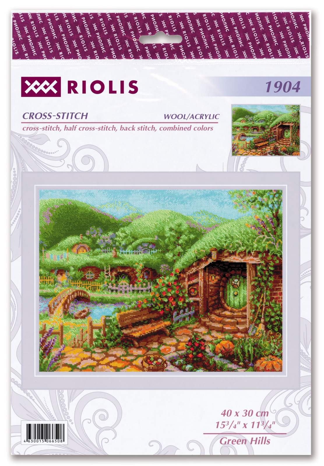 Green Hills - Cross Stitch Kit