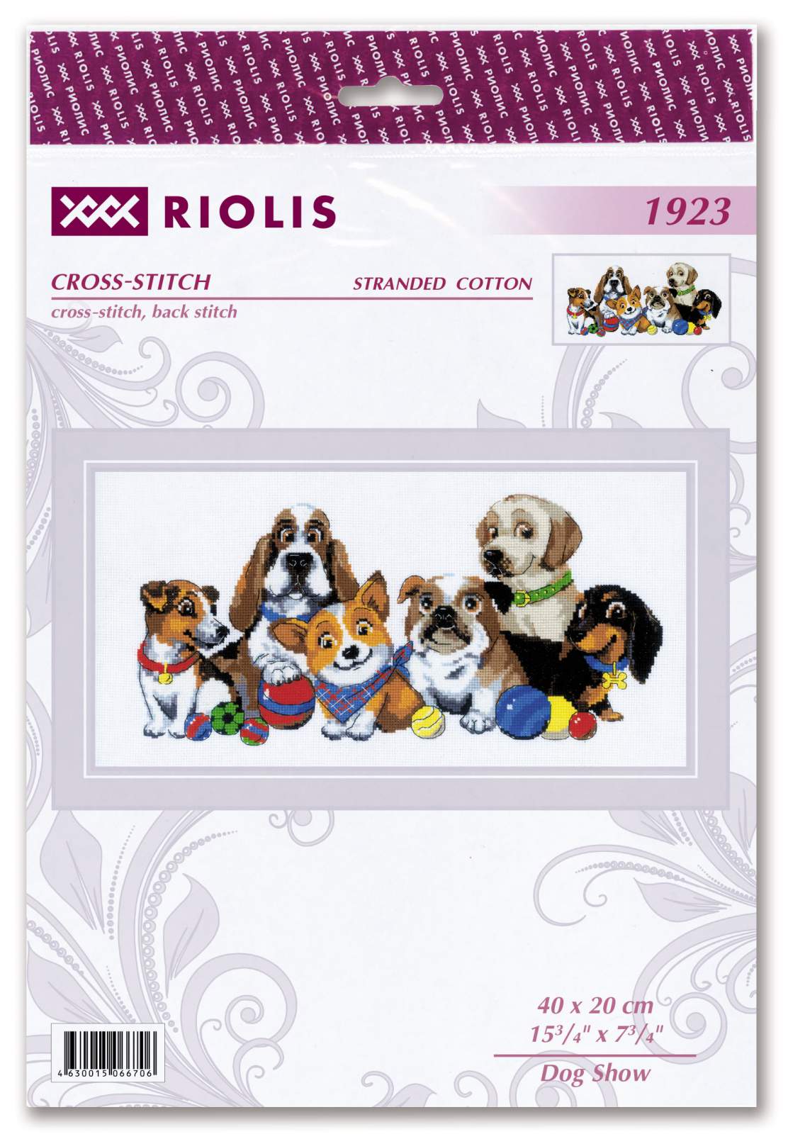 Dog Show - Cross Stitch Kit