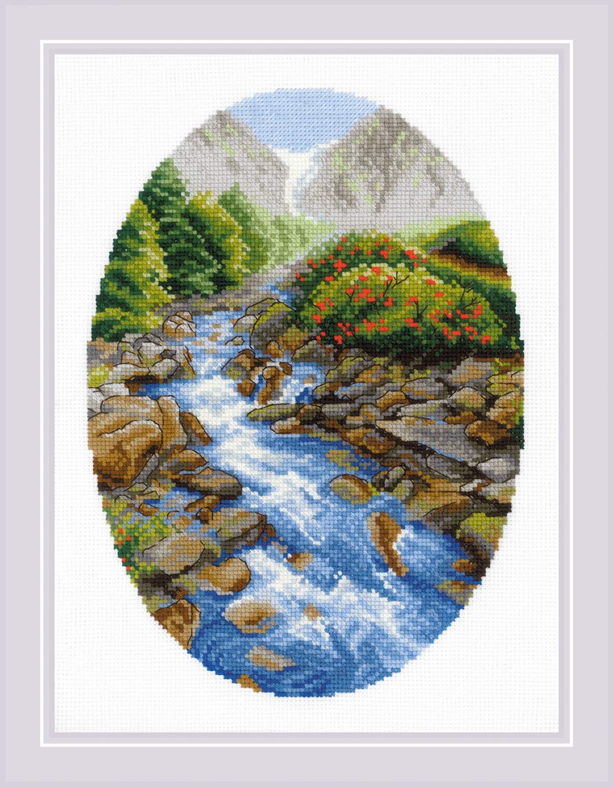 Upstream - Cross Stitch Kit