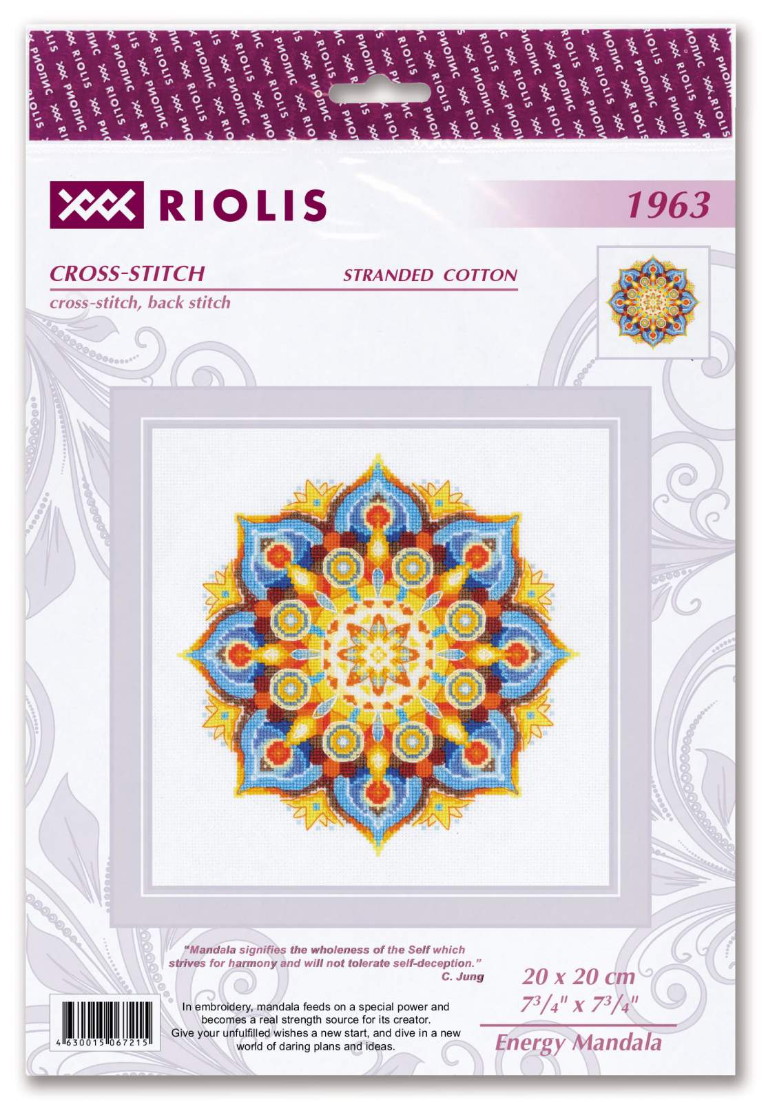 Energy Mandala - Cross Stitch Kit