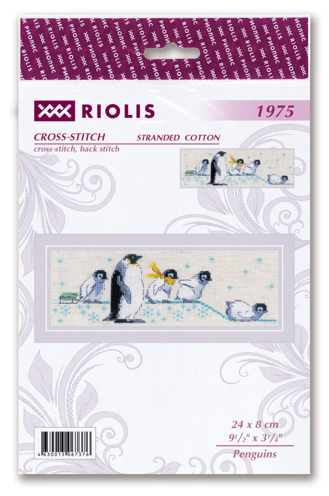 Penguins - Cross Stitch Kit