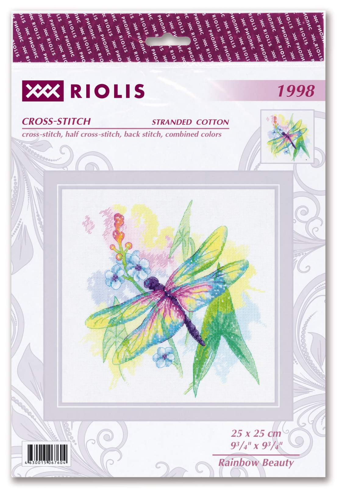 Rainbow Beauty - Cross Stitch Kit 