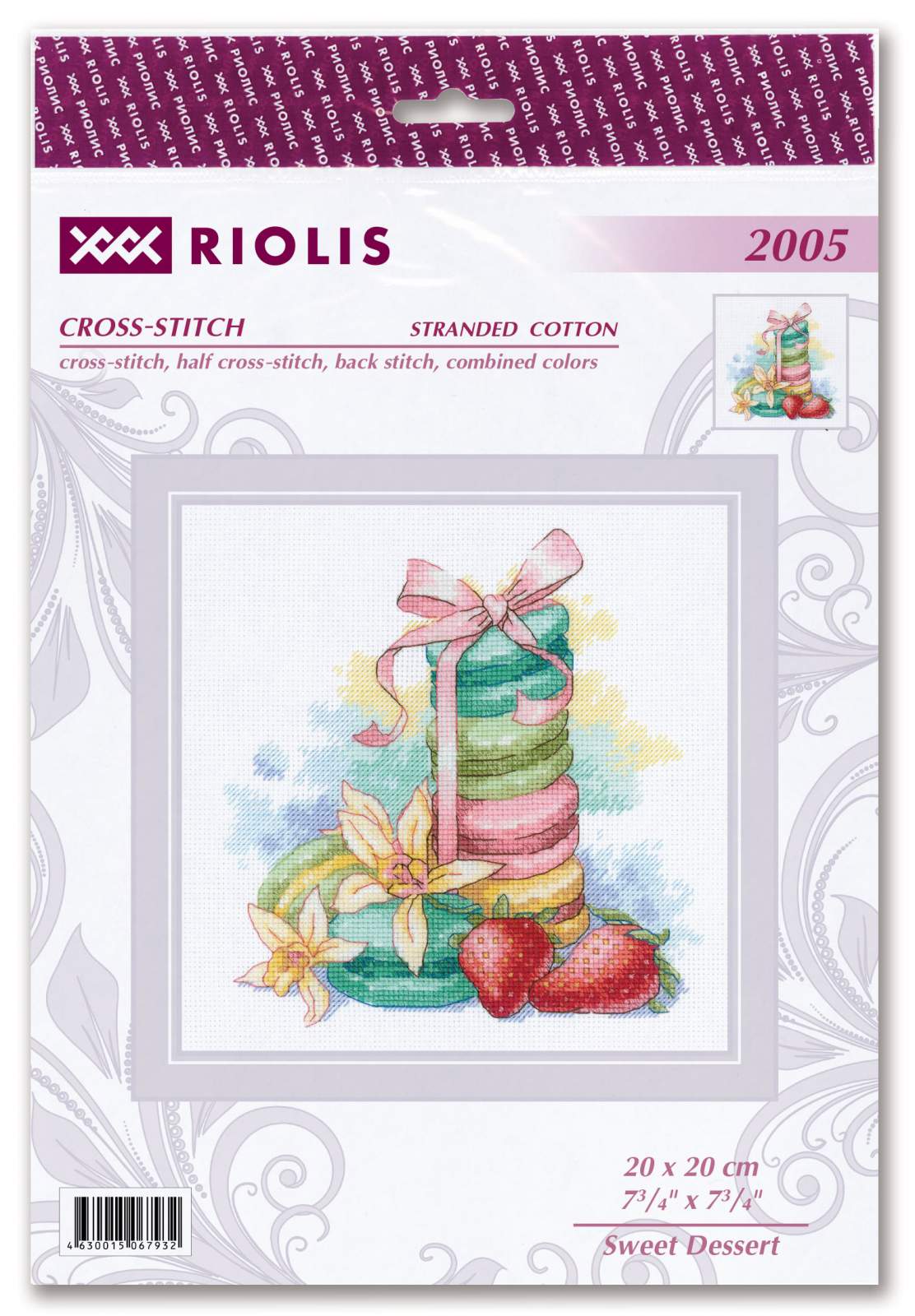 Sweet Dessert - Cross Stitch Kit