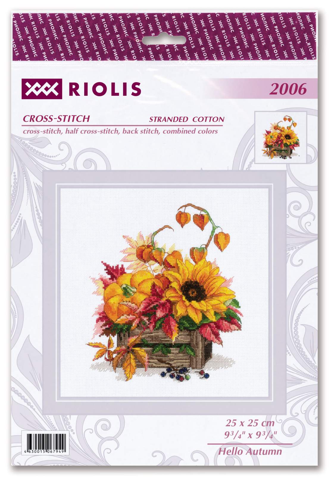 Hello Autumn - Cross Stitch Kit