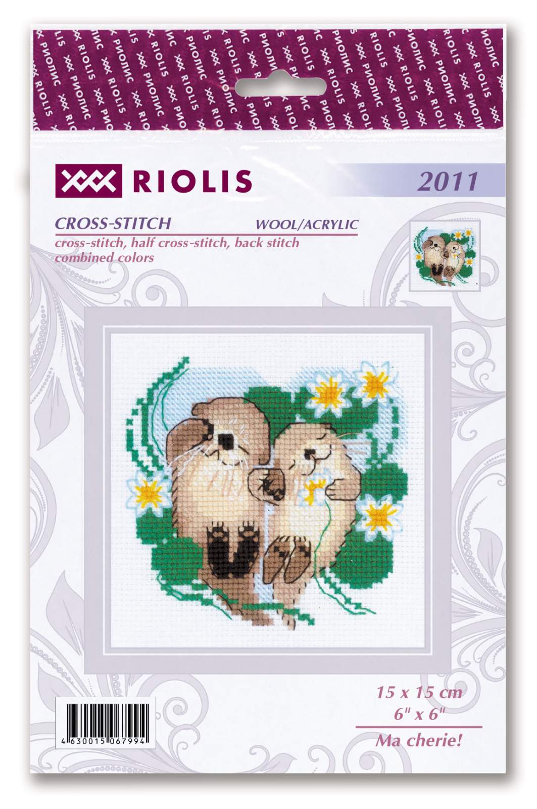 Ma Cherie! - My Dear! - Cross Stitch Kit