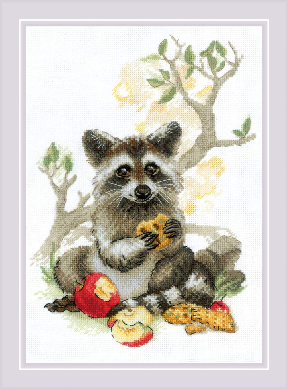 Fluffy Sweet Tooth - Cross Stitch Kit