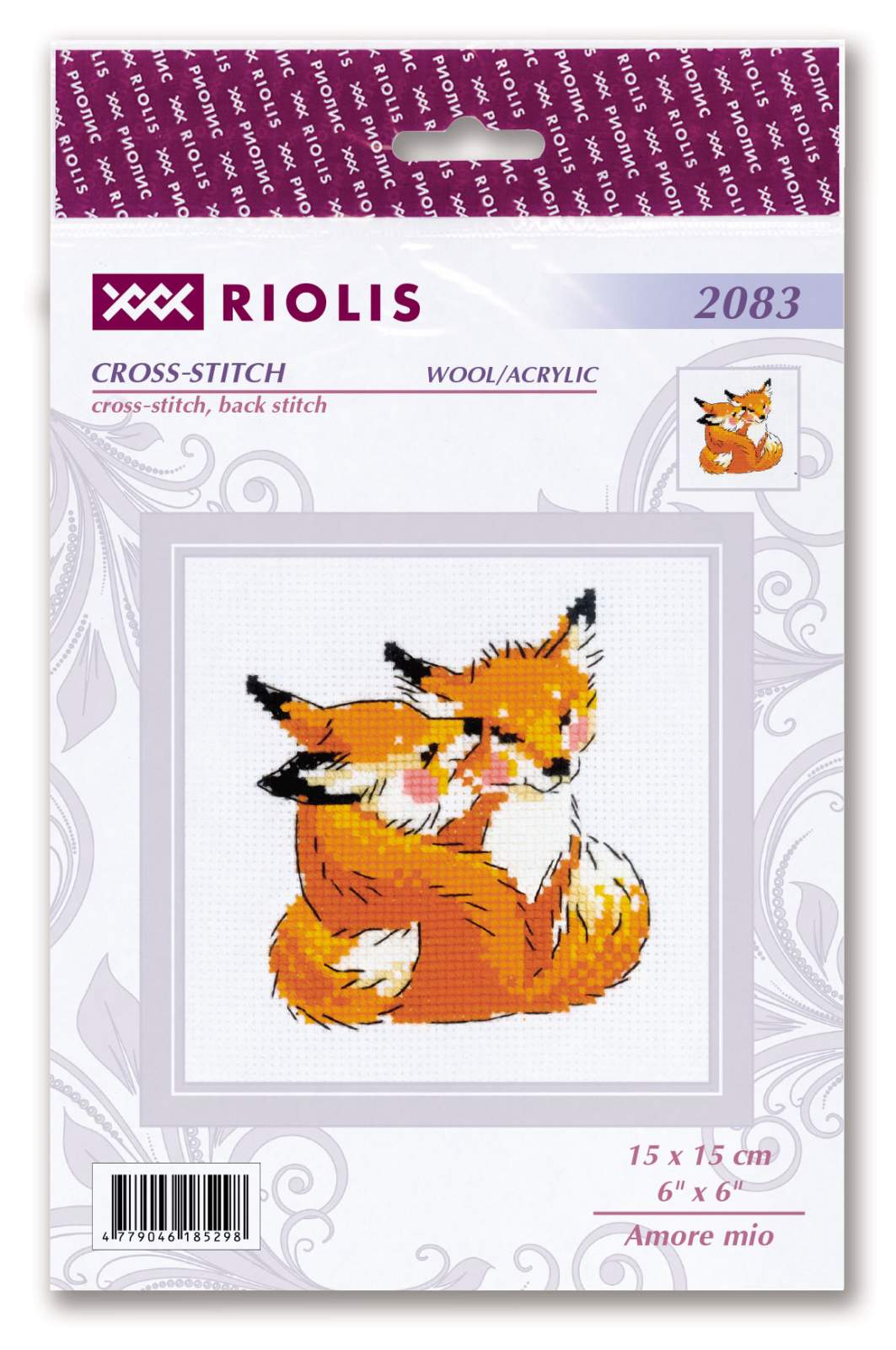 Amore Mio - Cross Stitch Kit