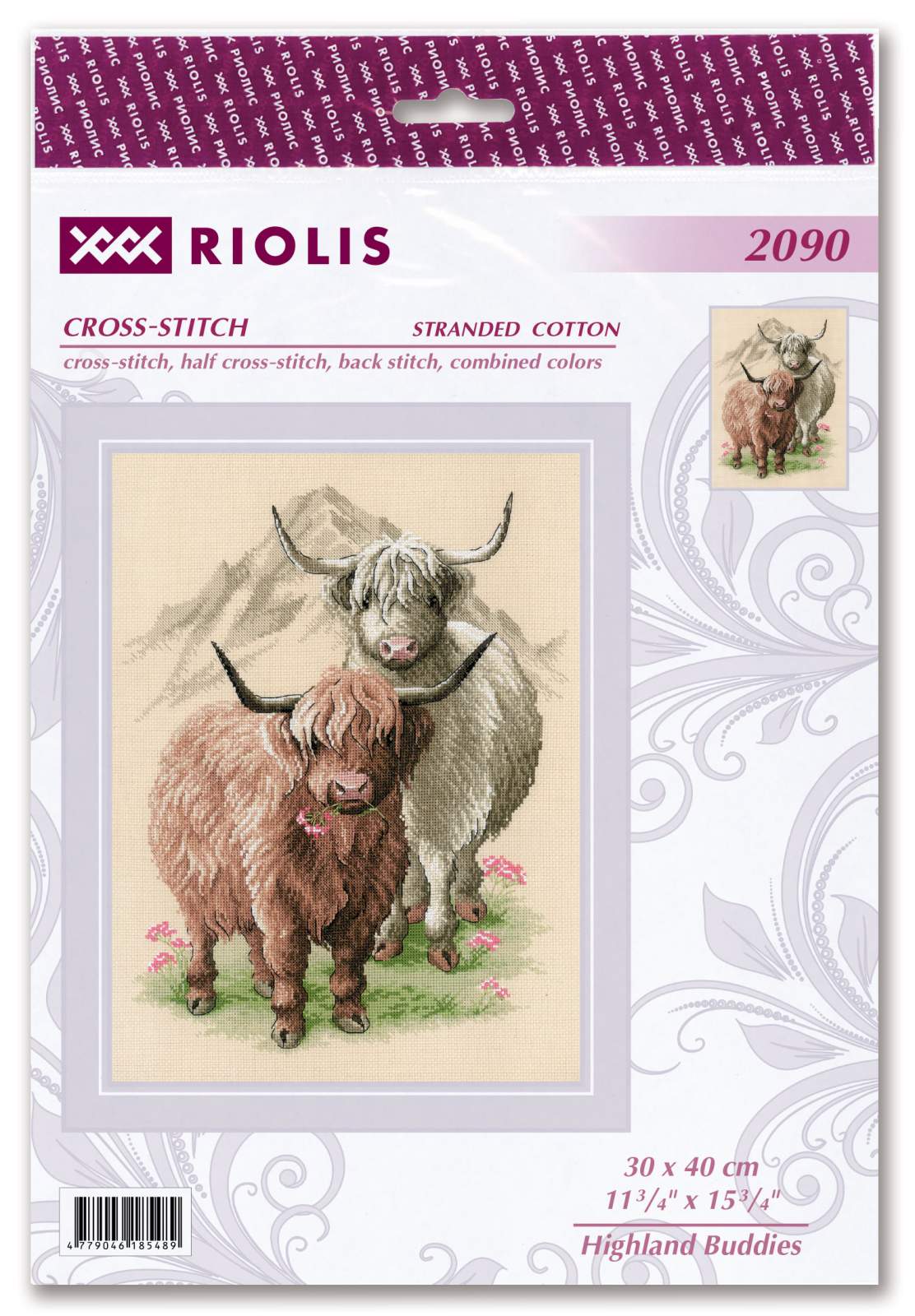 Highland Buddies - Cross Stitch Kit 