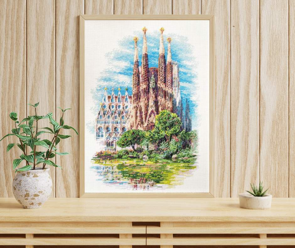 Sagrada Familia - Cross Stitch Kit