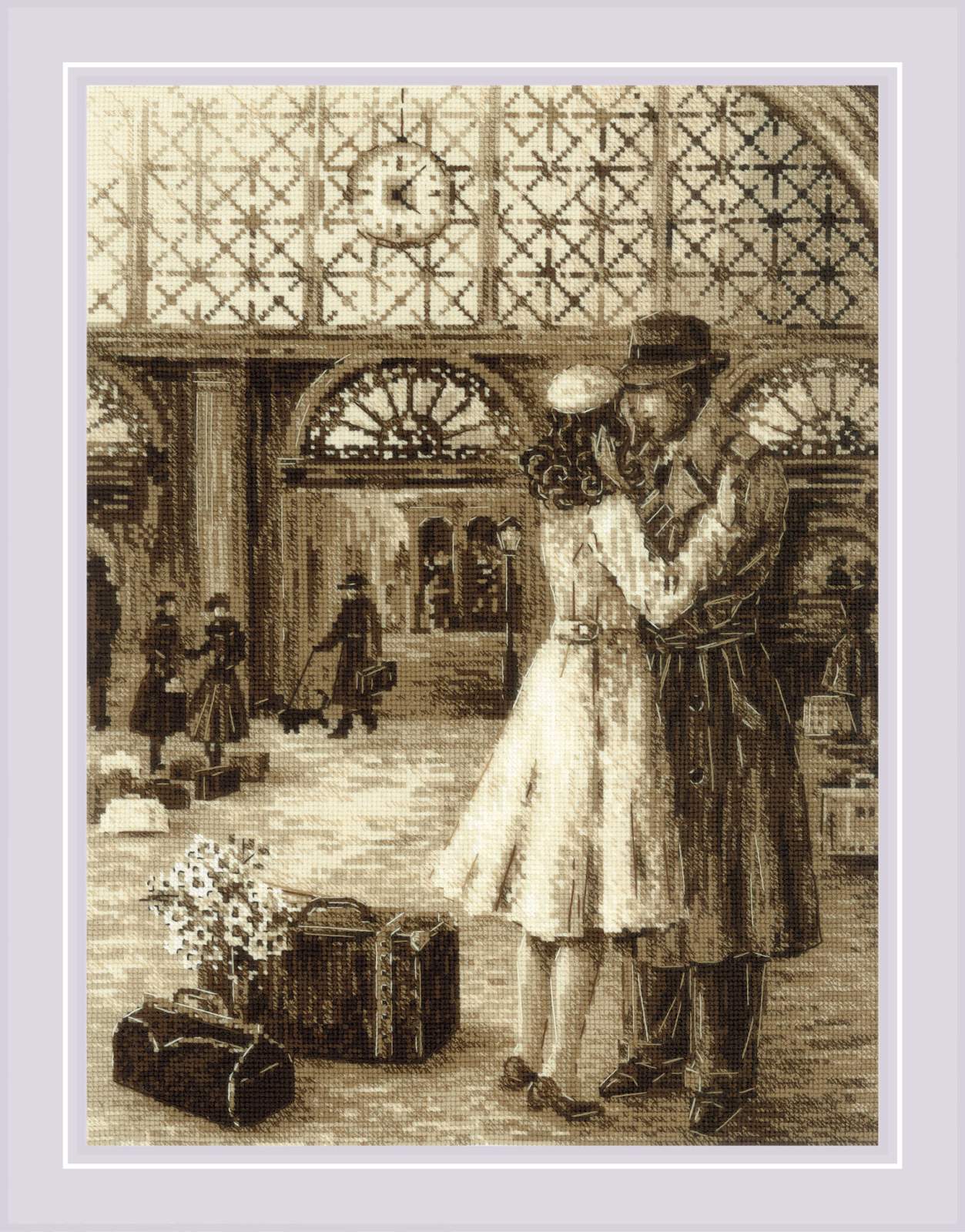 Old Photo Rendezvous - Cross Stitch Kit