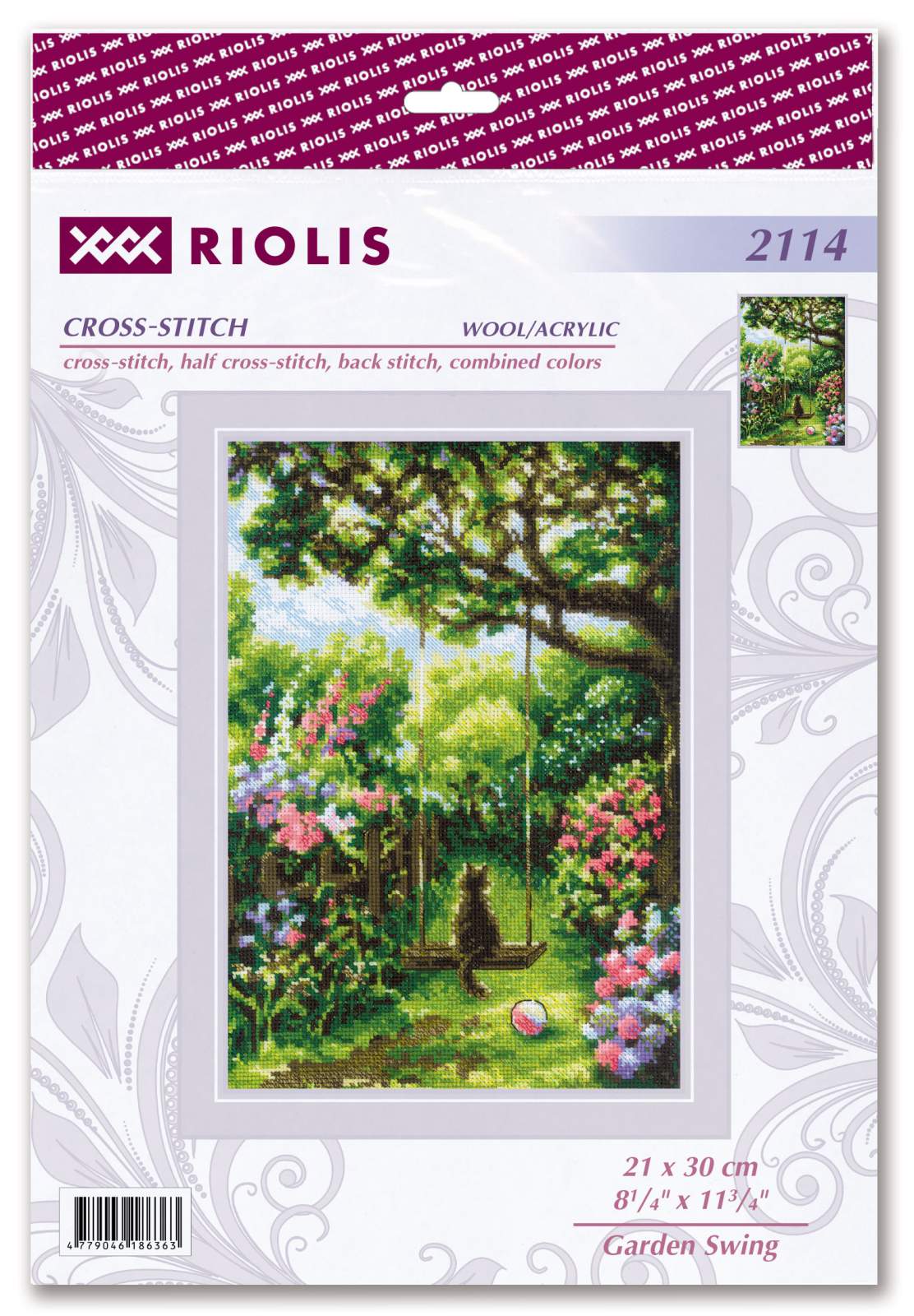 Garden Swing - Cross Stitch Kit