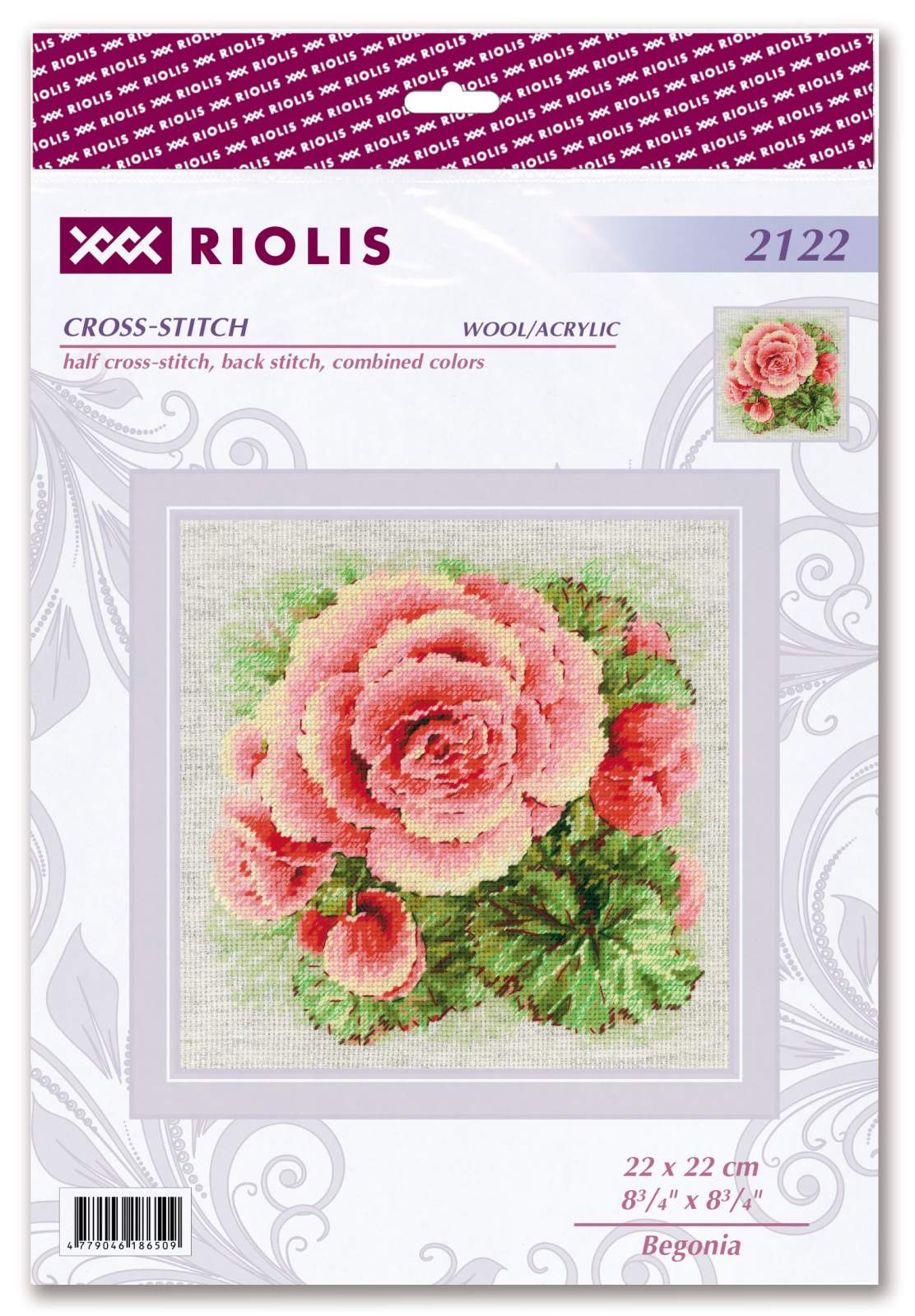Begonia - Cross Stitch Kit