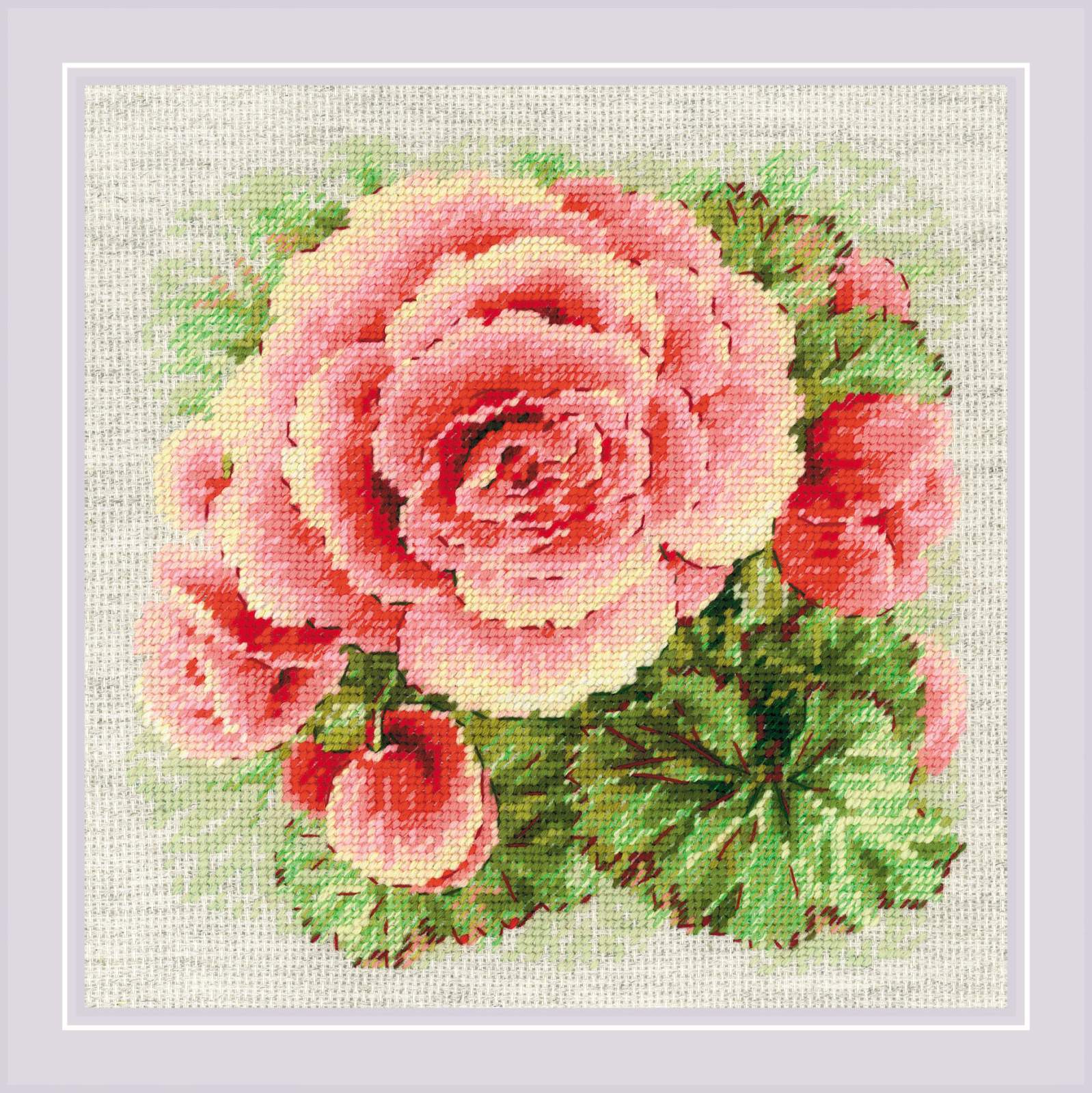Begonia - Cross Stitch Kit