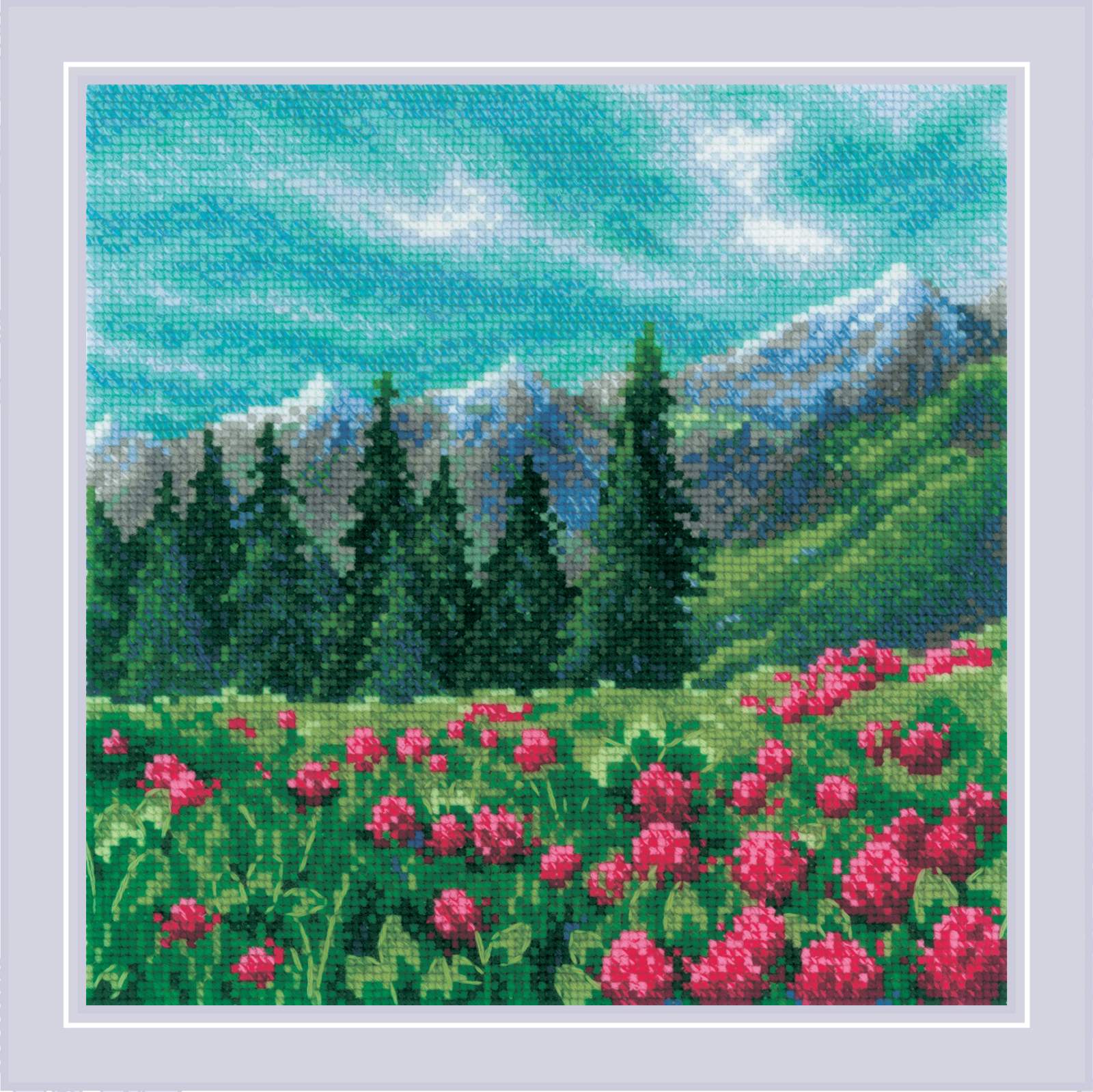 Mountain Clover - Cross Stitch Kit
