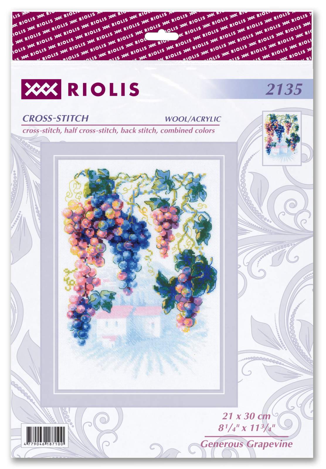 Generous Grapevine - Cross Stitch Kit