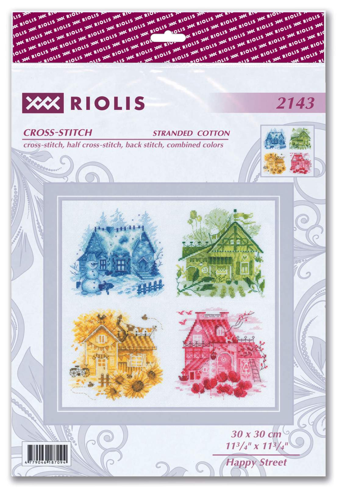 Happy Street - Cross Stitch Kit