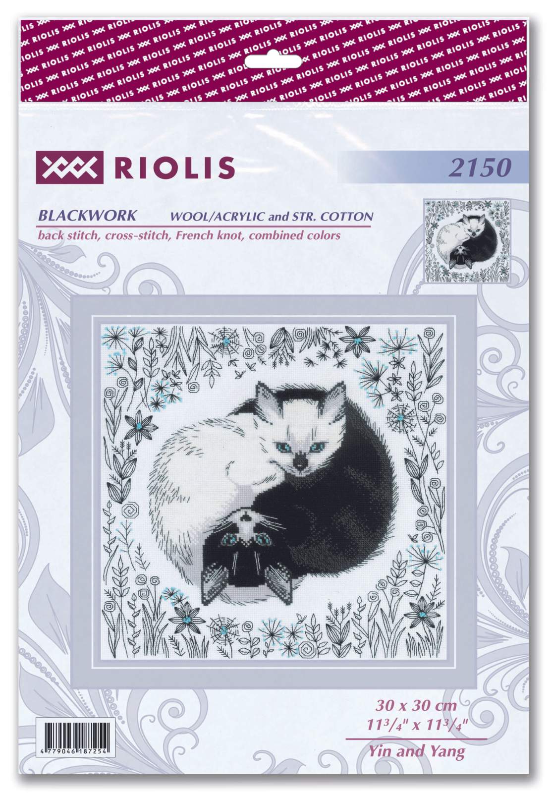 Yin and Yang - Cross Stitch Kit