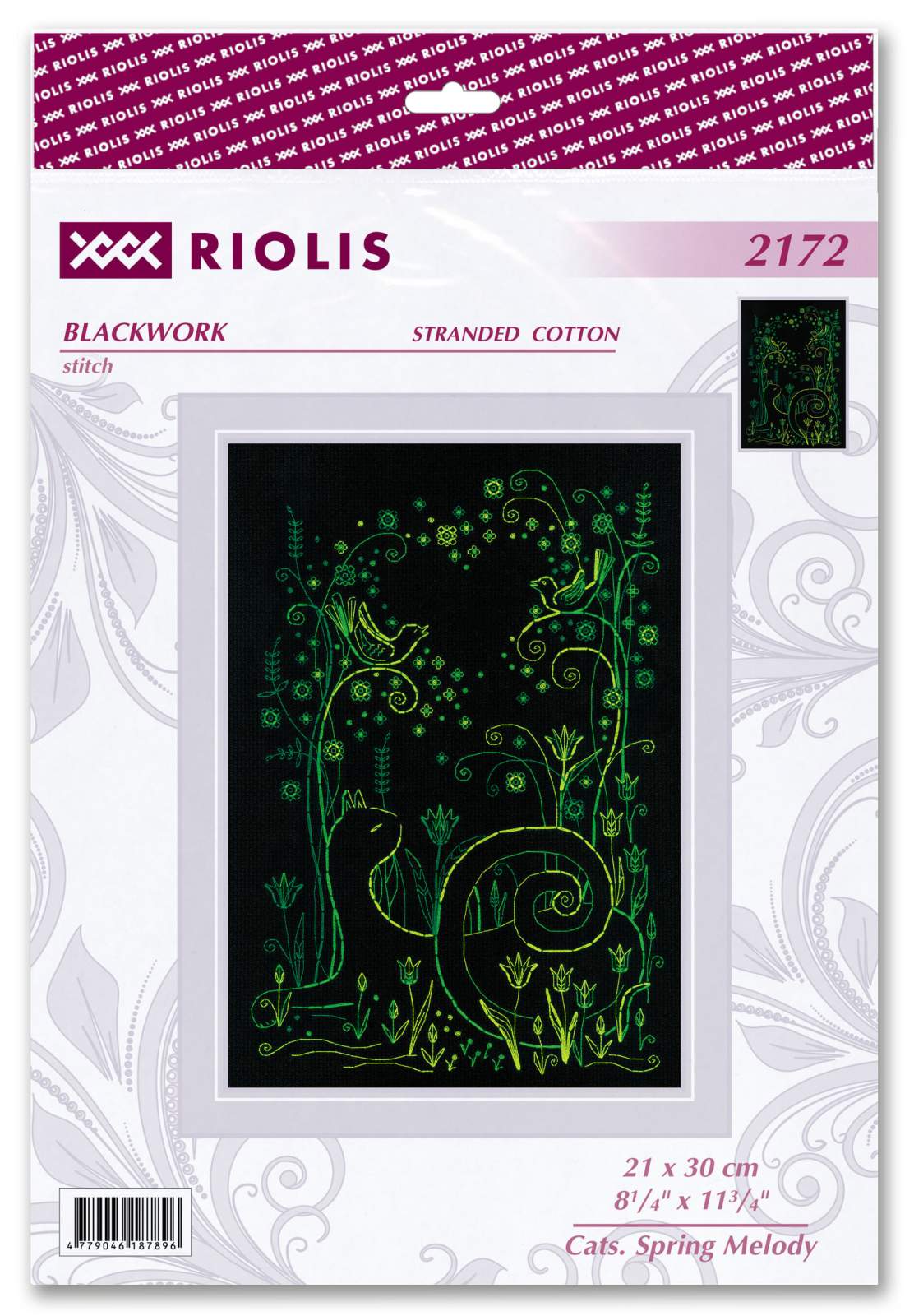Cats - Spring Melody - Cross Stitch Kit