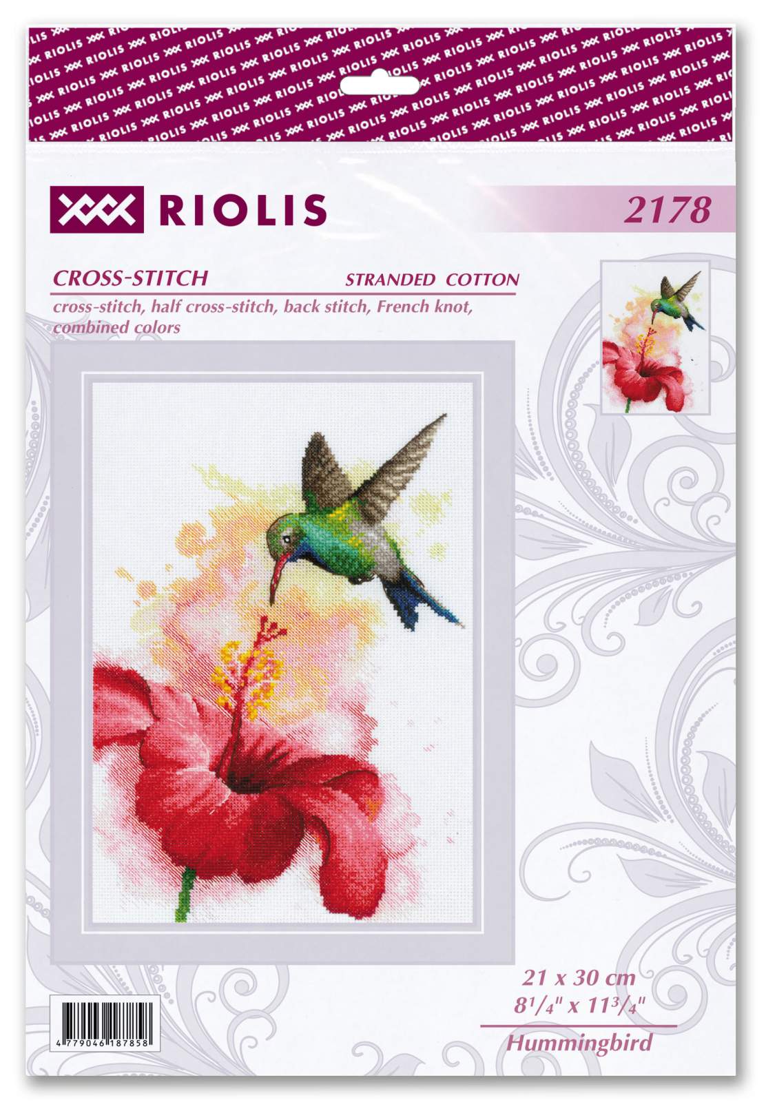 Hummingbird - Cross Stitch Kit