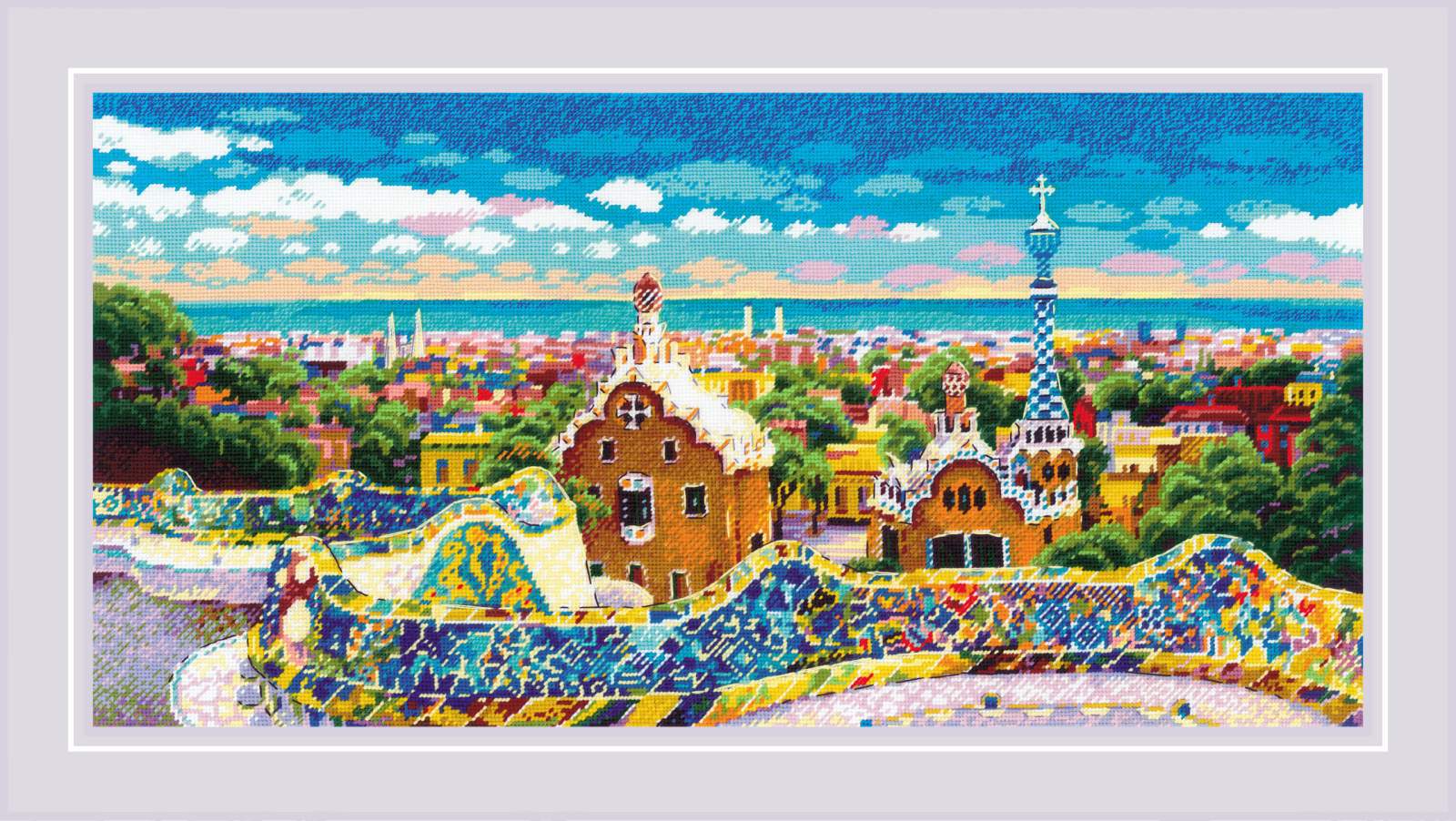 Park G?ell - Cross Stitch Kit