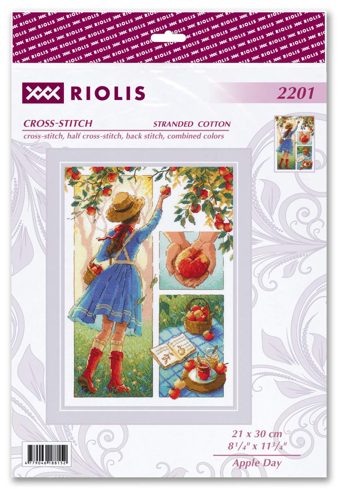 Apple Day - Cross Stitch Kit