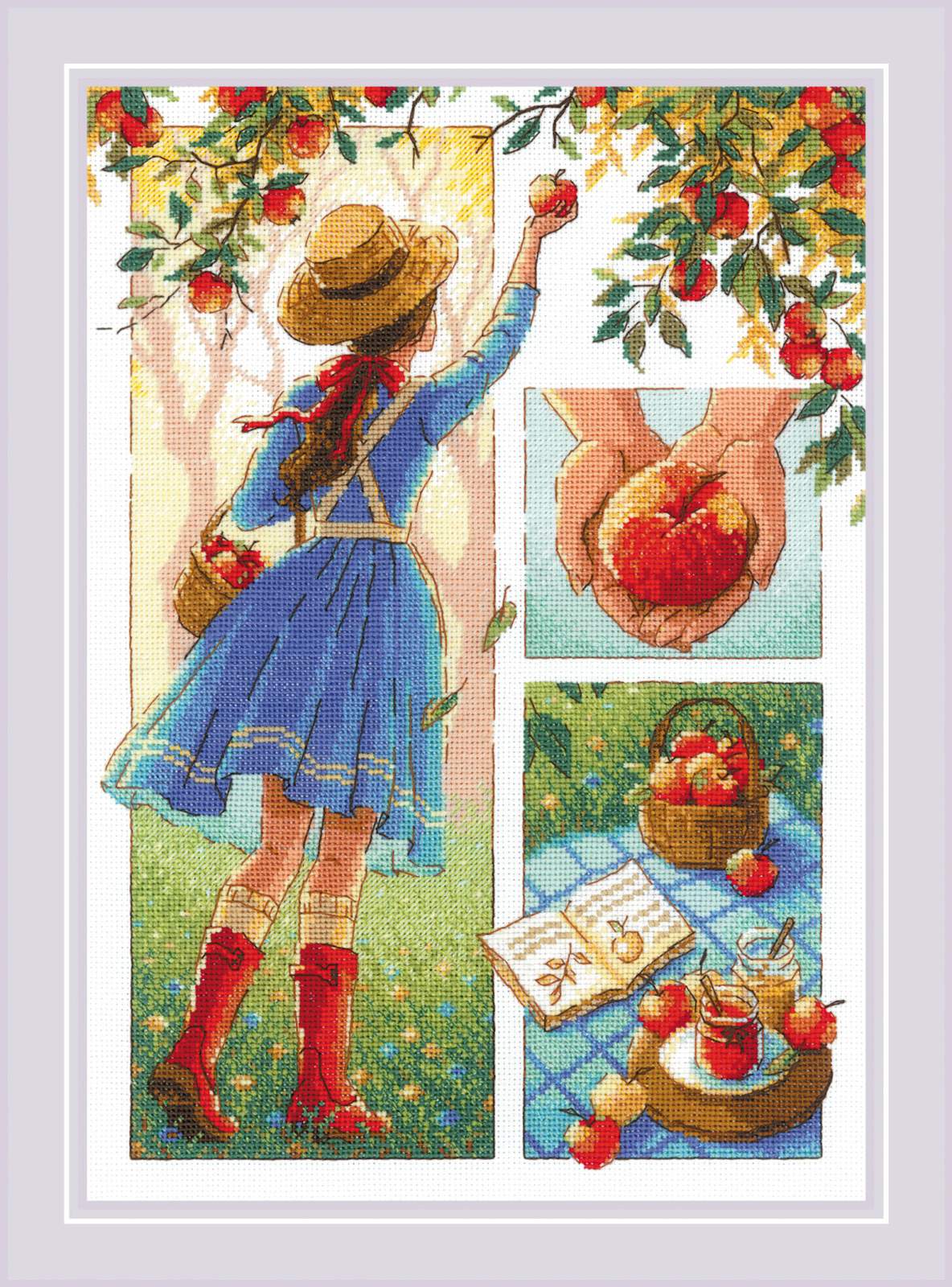 Apple Day - Cross Stitch Kit