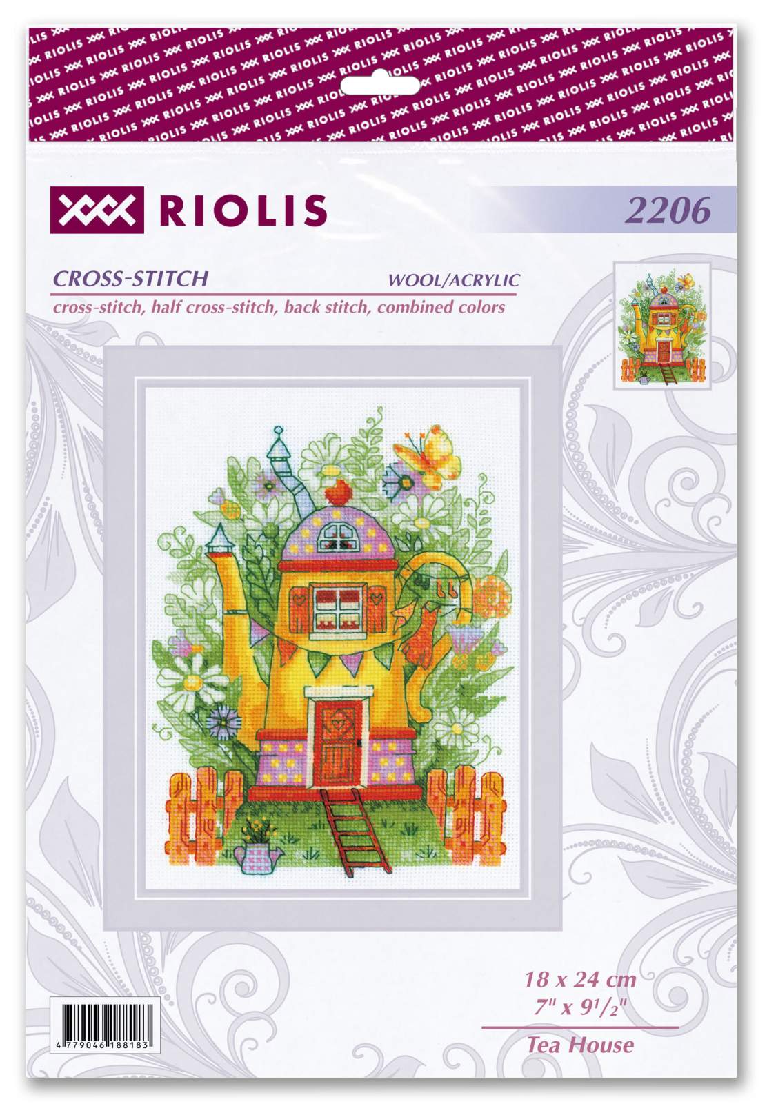 Tea House - Cross Stitch Kit