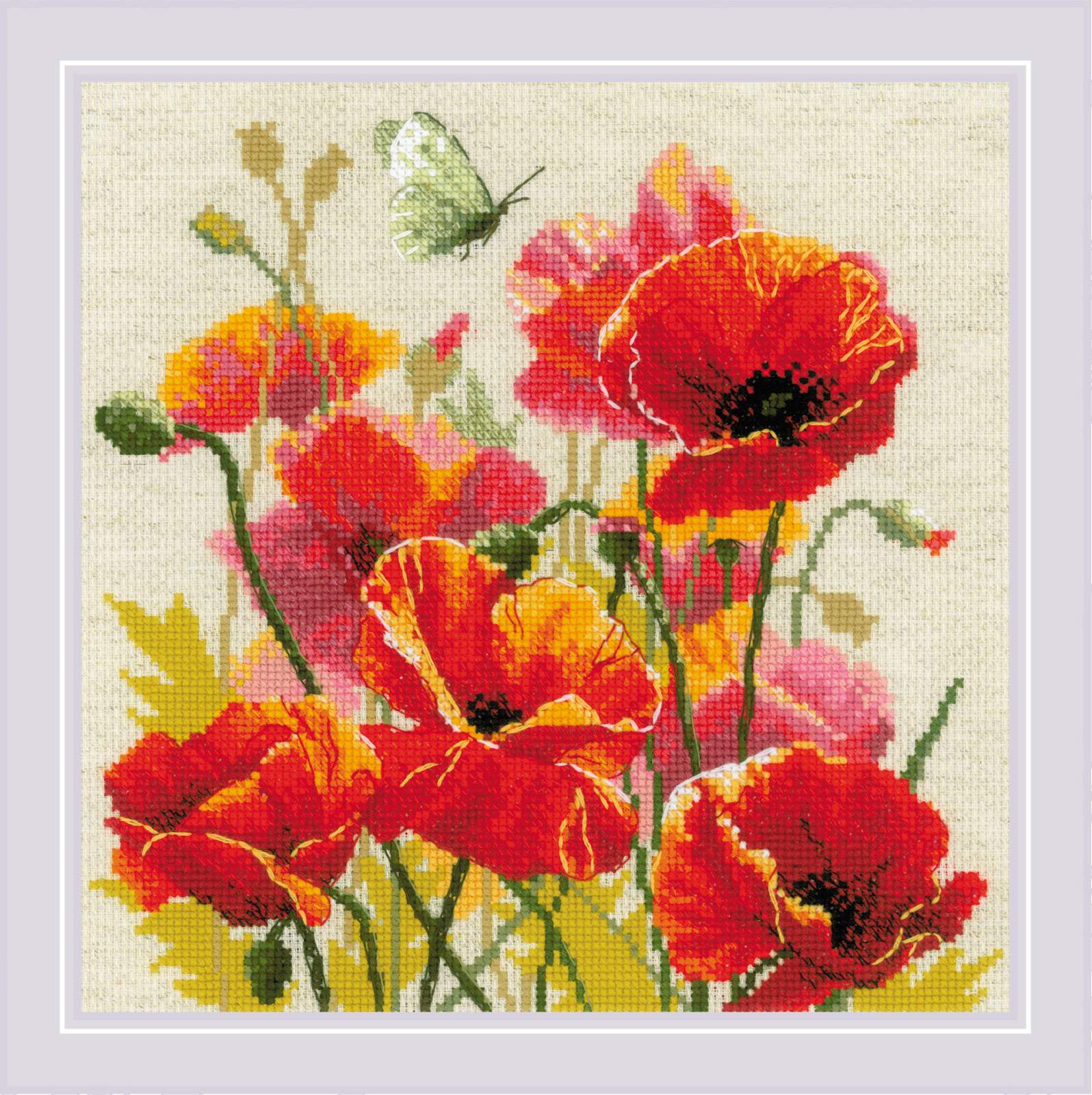Color of Flame - Cross Stitch Kit