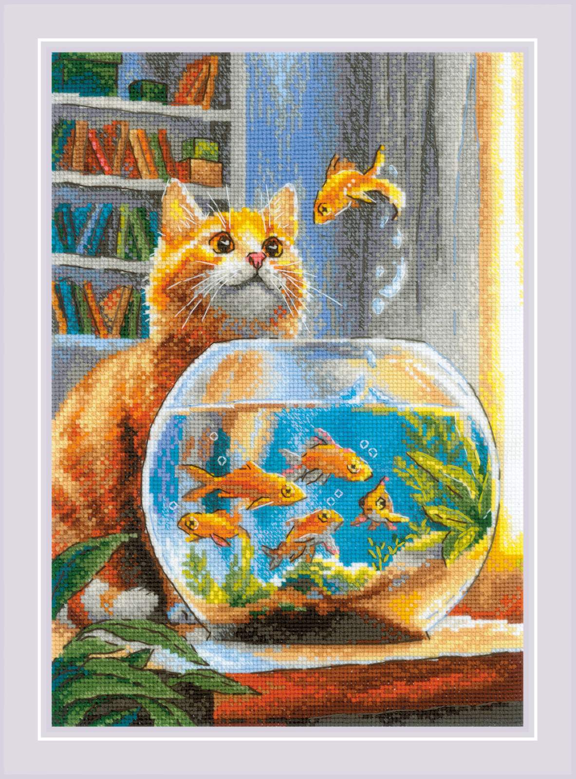 Ginger Observer - Cross Stitch Kit