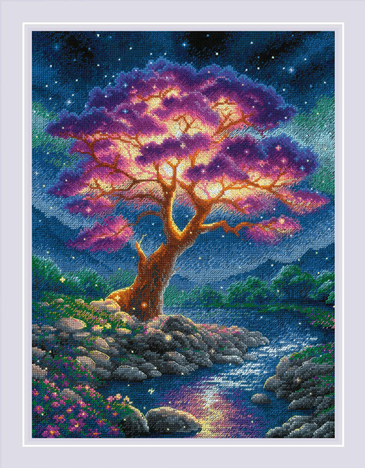 Mysterious Universe - Cross Stitch Kit