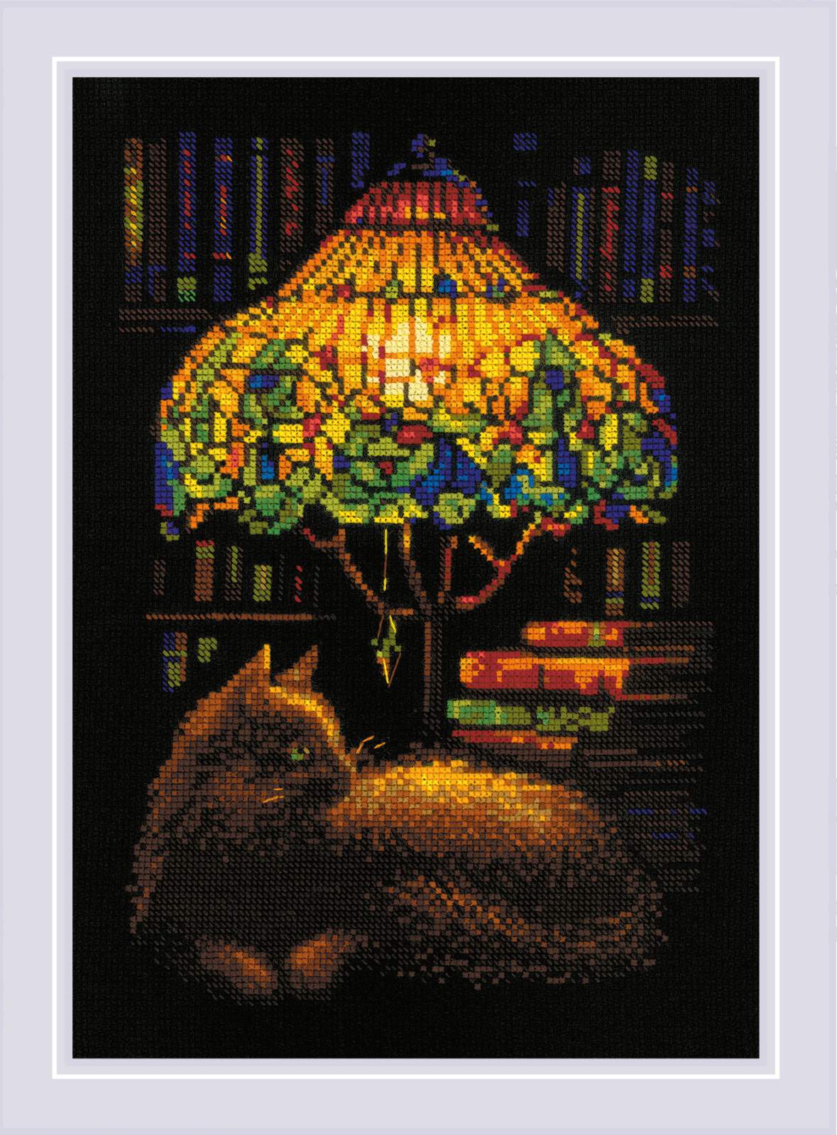 Book Evening - Cross Stitch Kit