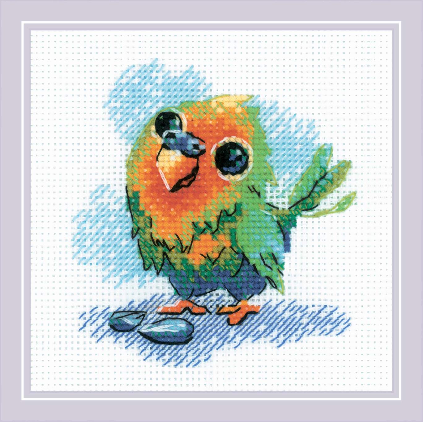 Little Parrot - Cross Stitch Kit