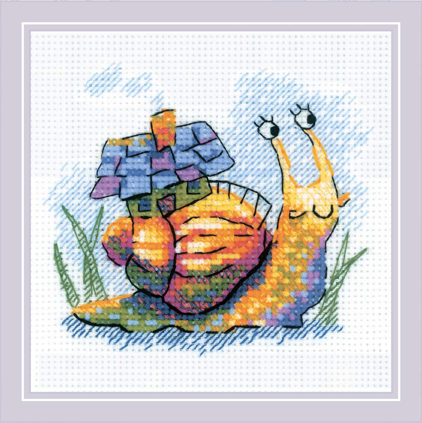 Little Snail - Cross Stitch Kit