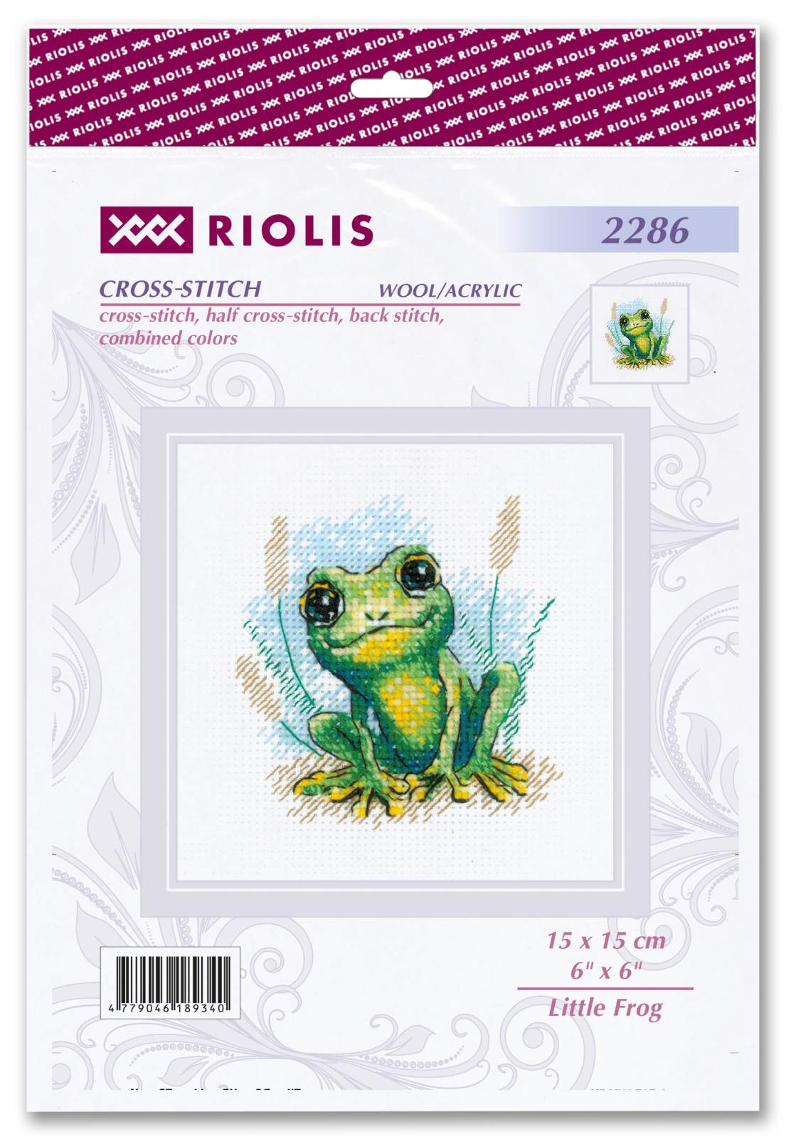 Little Frog - Cross Stitch Kit