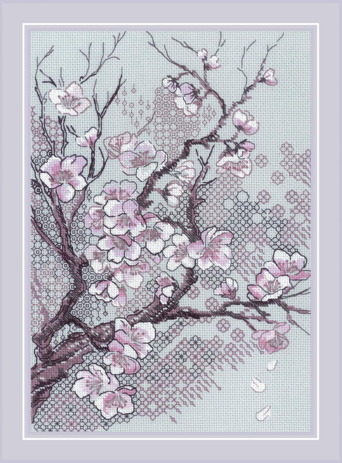 Plum Blossom - Cross Stitch Kit